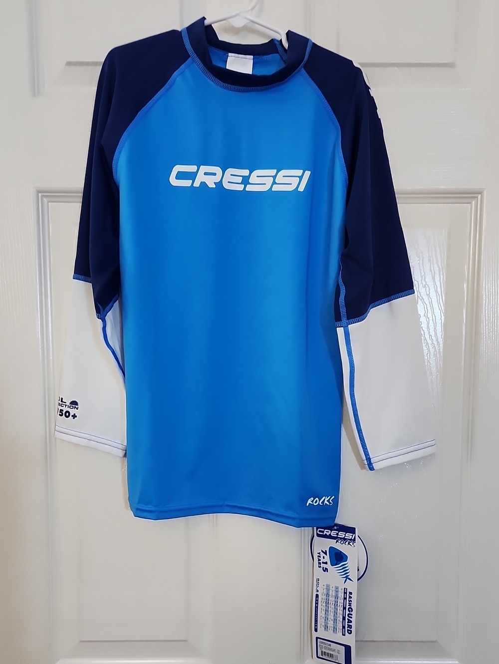 Cressi Blue & Navy Rash Guard
